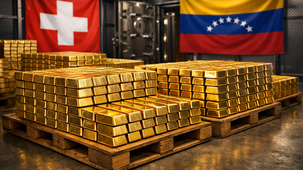 Hồ sơ 127 tấn vàng Venezuela âm thầm "tháo chạy" sang Thụy Sĩ